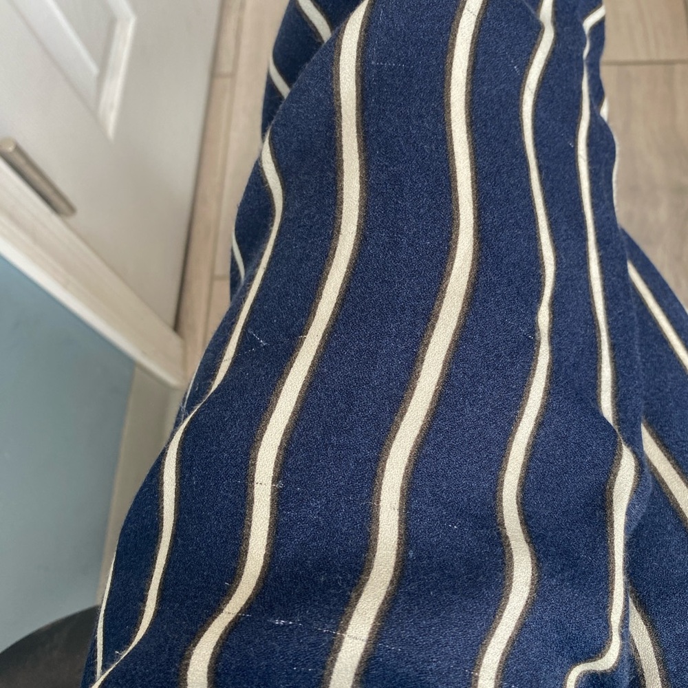 Reformation Weekend Drawstring Pants in Capone Stripe XS - Picture 4 of 5